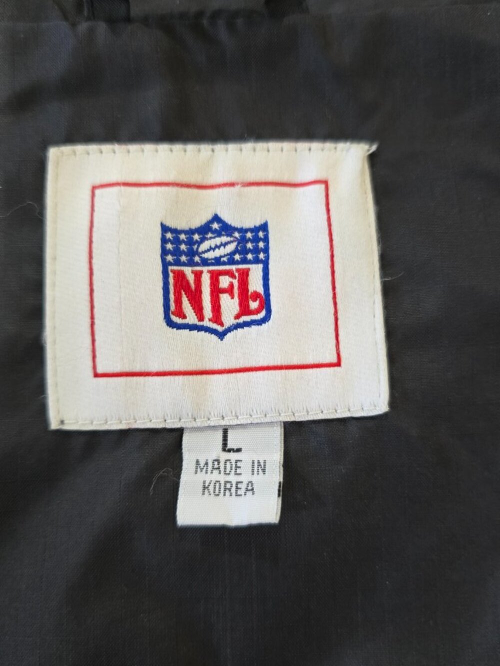 Jacksonville Jaguars Men's NFL Full Zip Windbreaker Jacket Vented Back Black XL - Picture 10 of 12